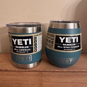 Nordic blue yeti cups